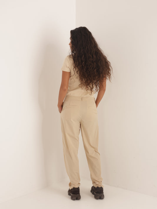Nylon chino pants