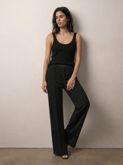 מכנס מחויט כיסי צד