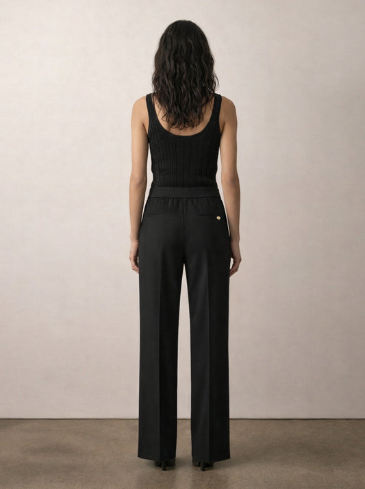 מכנס מחויט כיסי צד