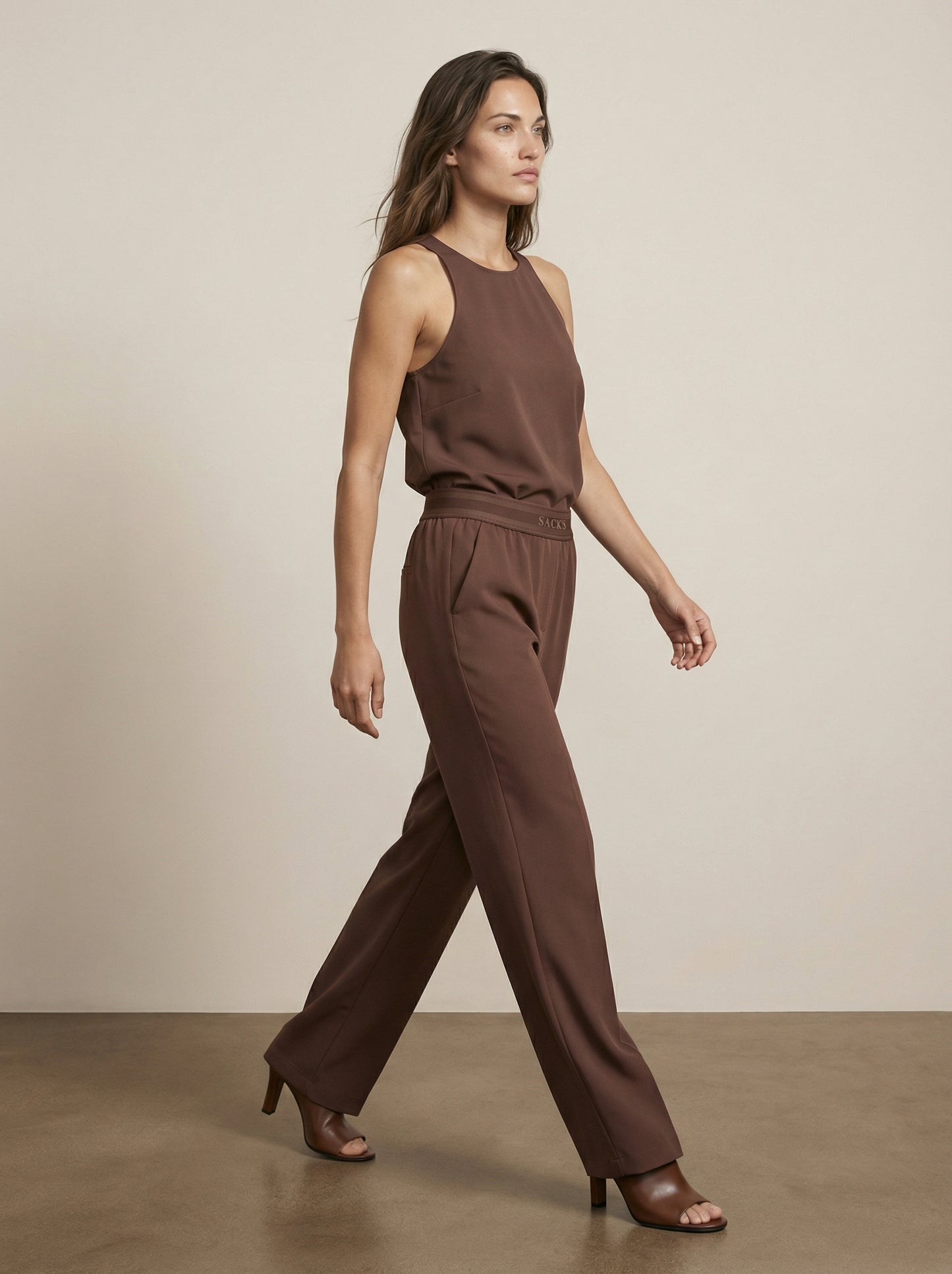 מכנס מחויט כיסי צד