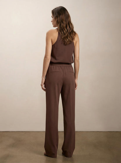 מכנס מחויט כיסי צד