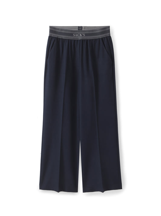Sacks elastic-waist trousers