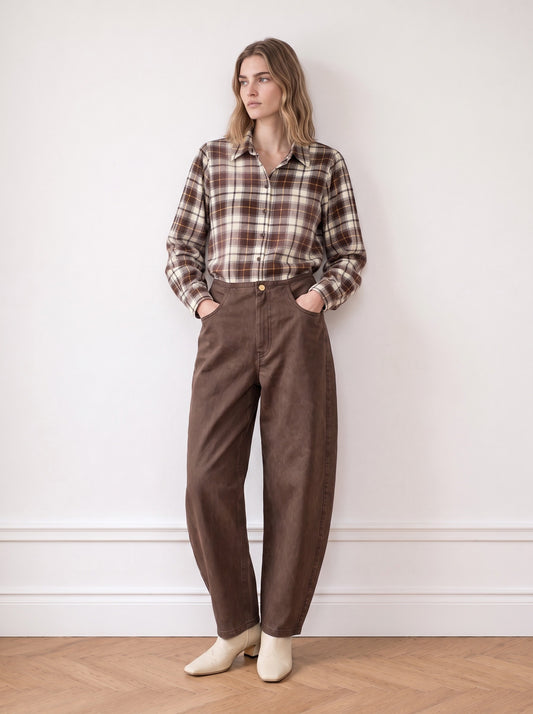 Barrel trousers