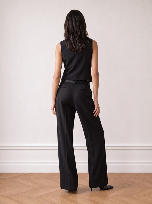 Satin Tailored Trousers