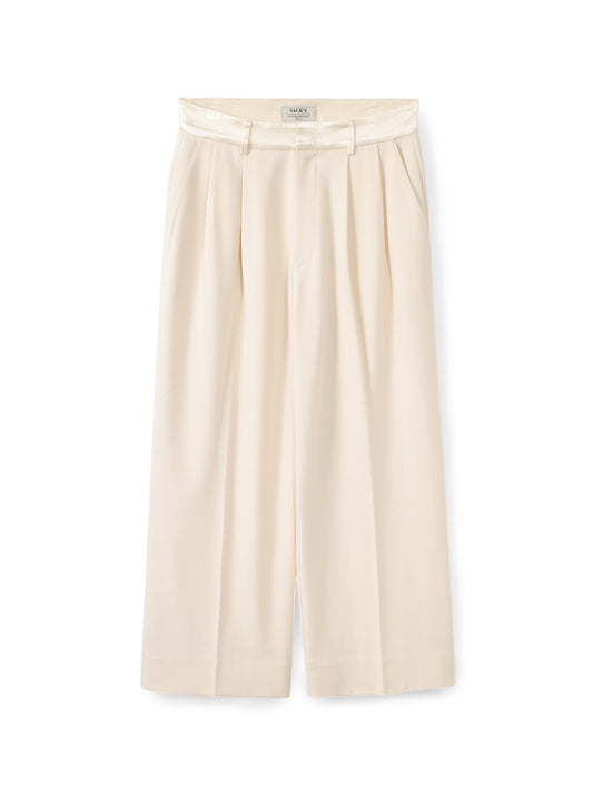 Satin Tailored Trousers