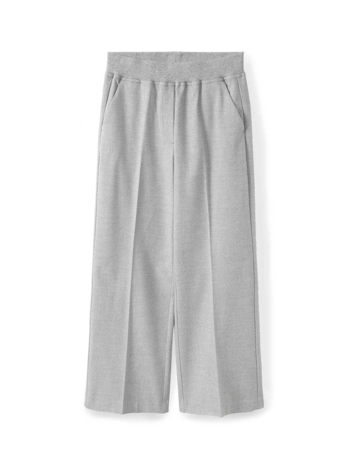 Wide Leg Rubber Pants