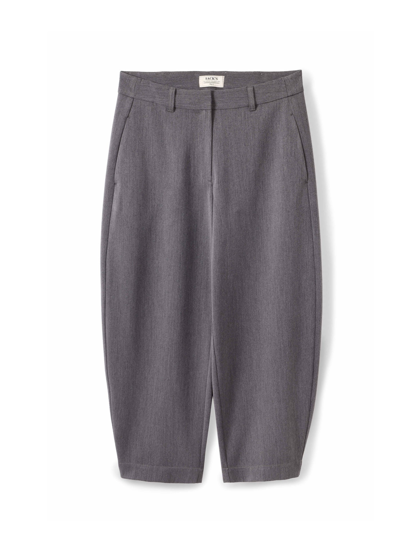 Tailored Barrel-leg Trousers