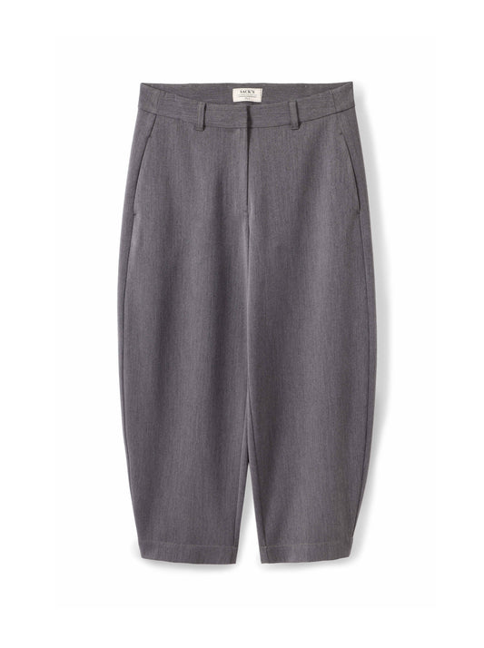 Tailored Barrel-leg Trousers