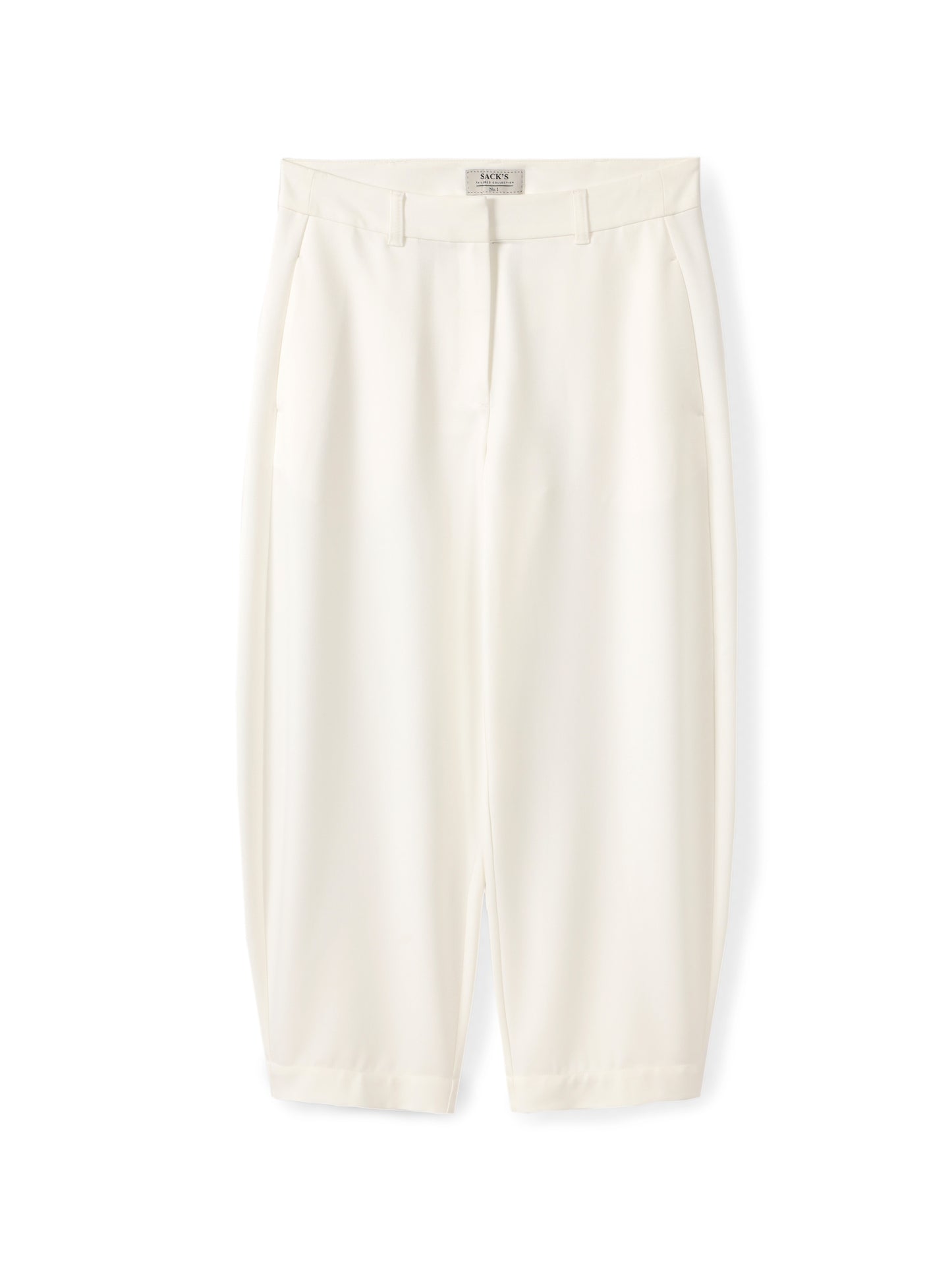 Tailored Barrel-leg Trousers