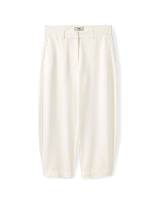 Tailored Barrel-leg Trousers
