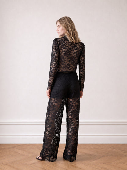 Long Lace Trousers