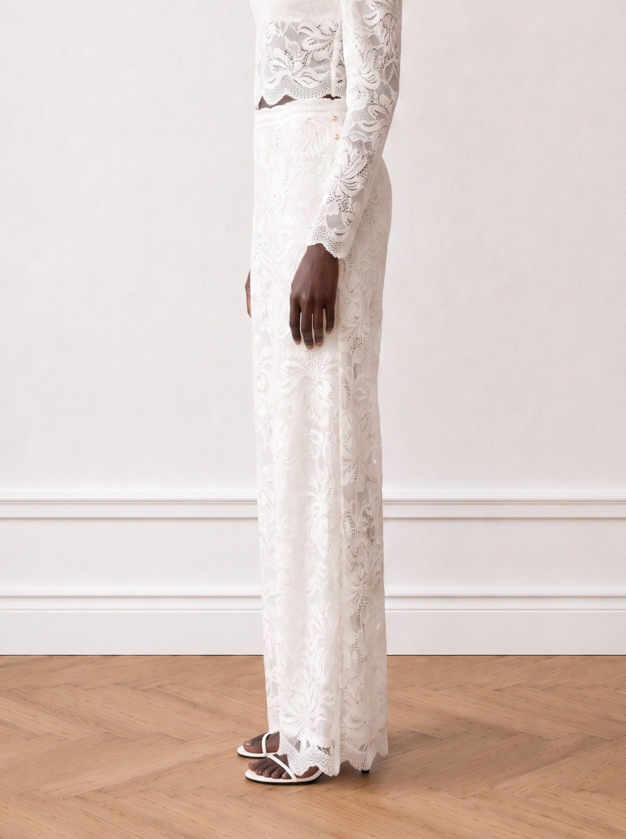 Long Lace Trousers