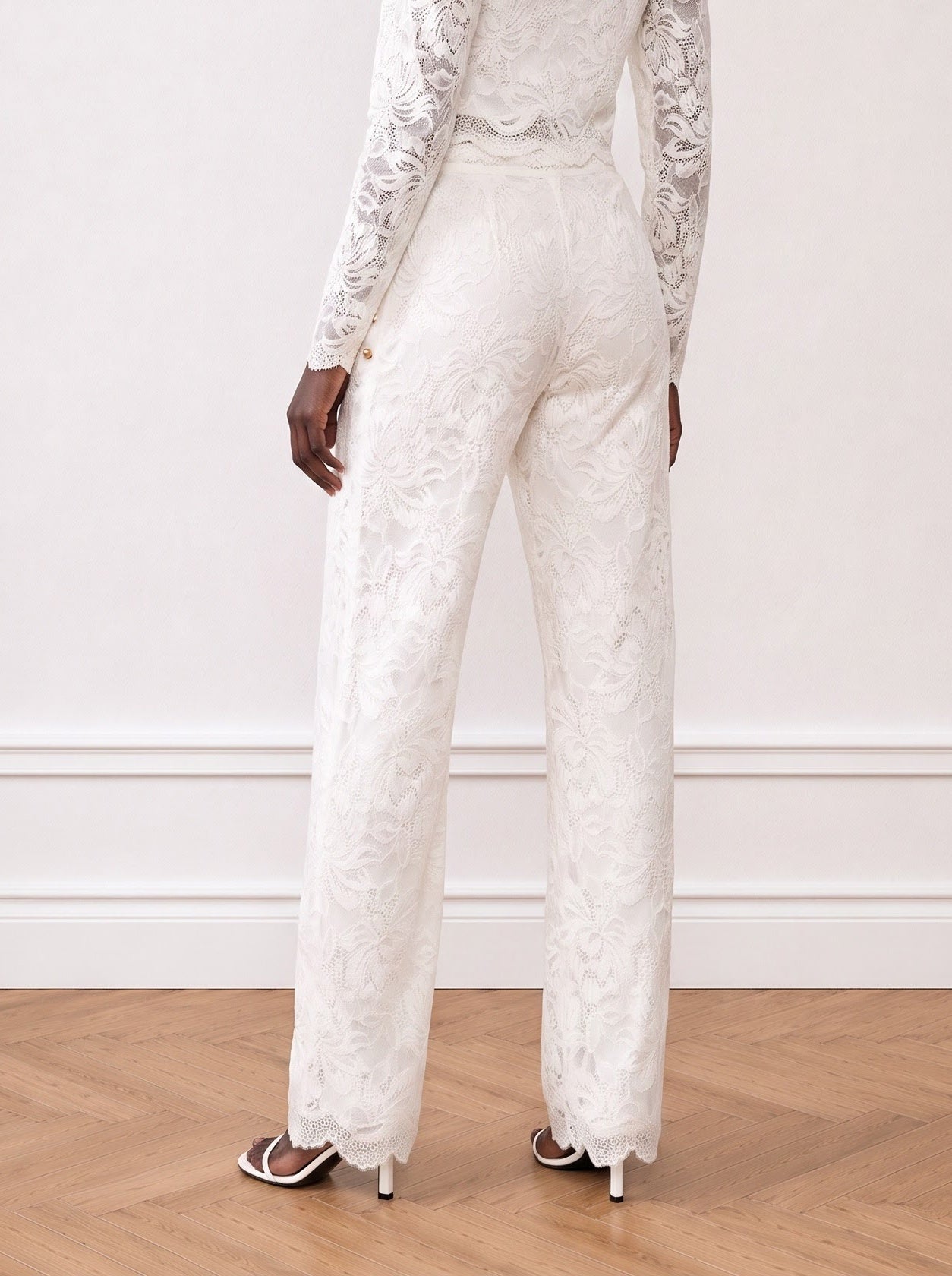 Long Lace Trousers