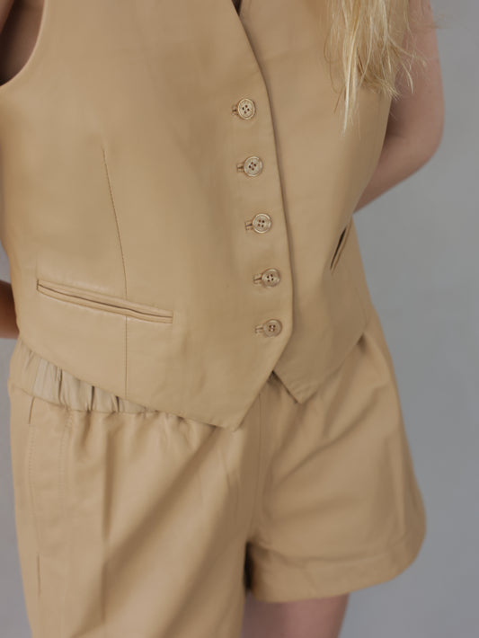 Leather Vest