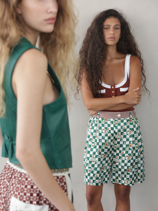 Juliettte Pleated Shorts