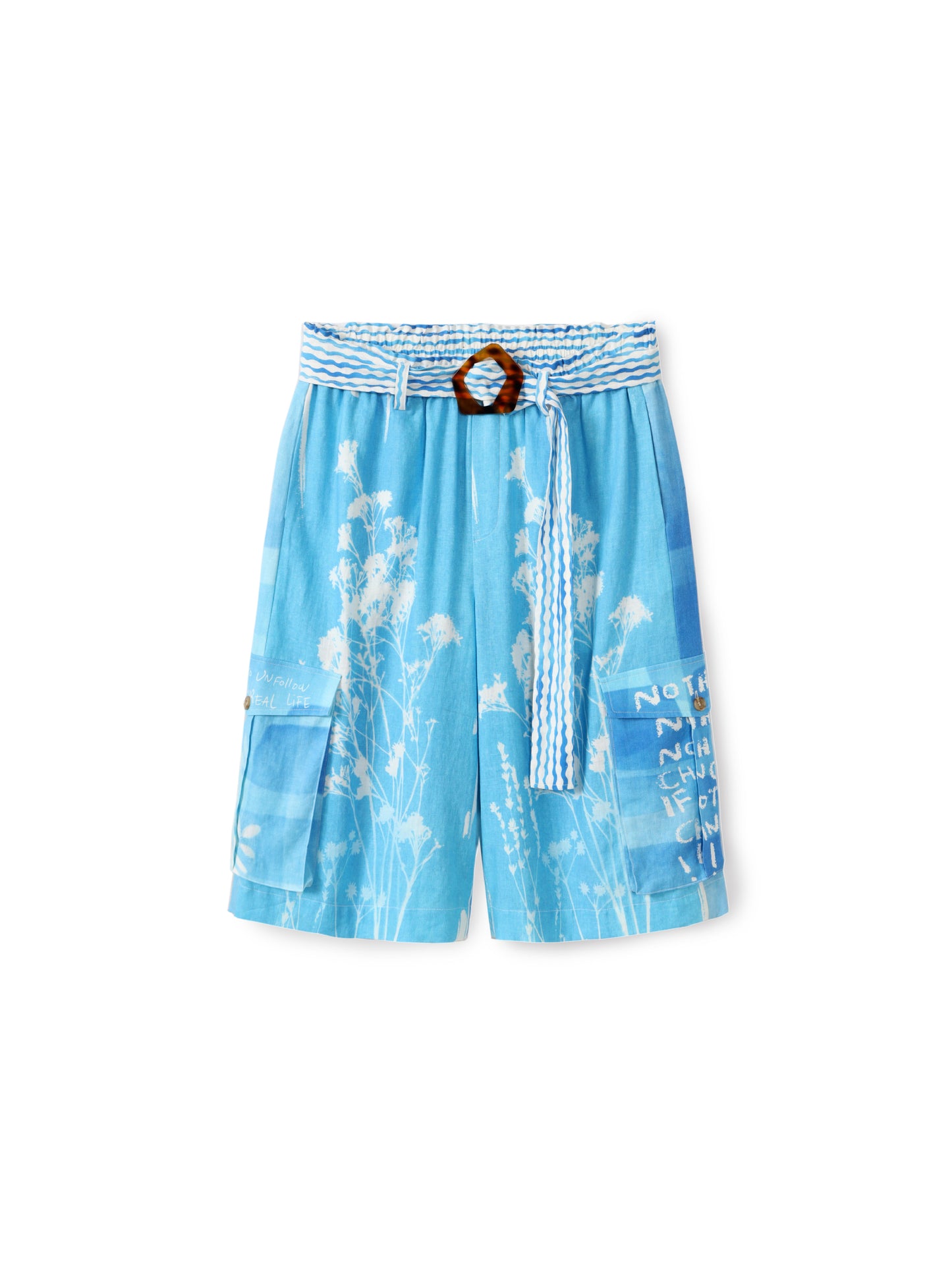 Luca Belted Cargo Bermuda