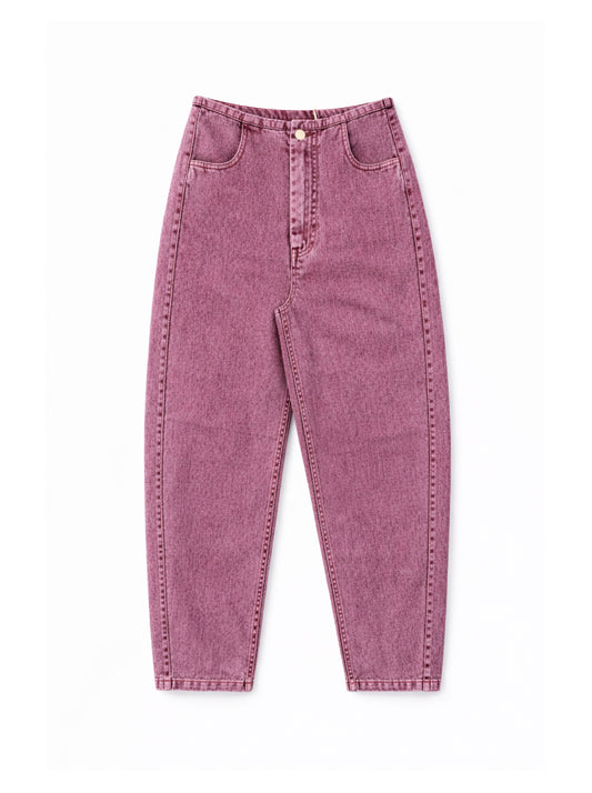 Cottton pants Barrel cut