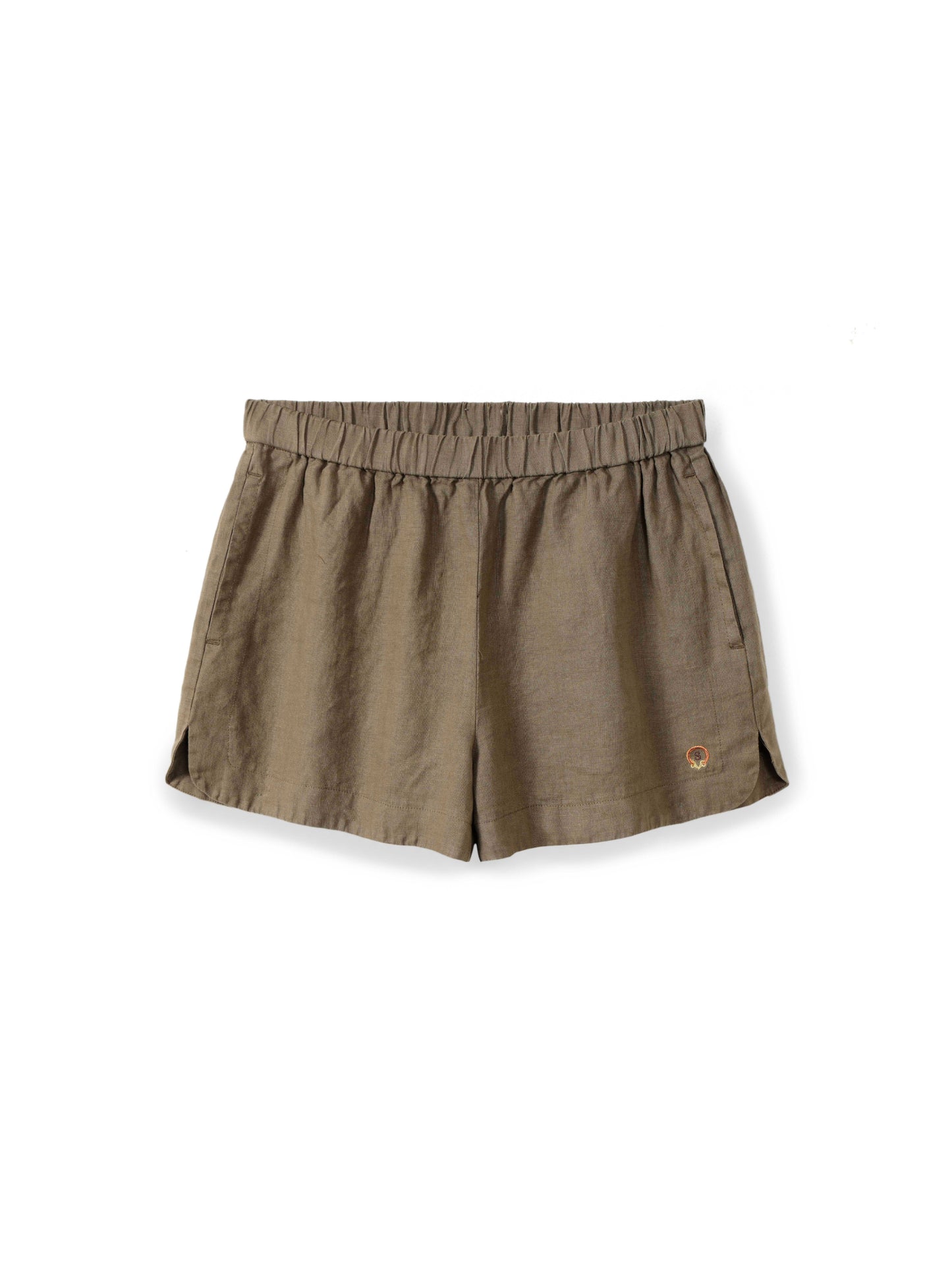 Rubber Linen shorts