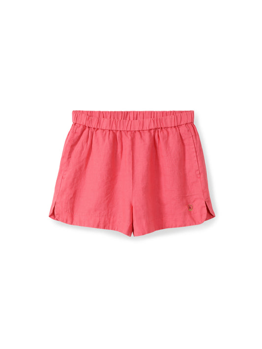 Rubber Linen shorts
