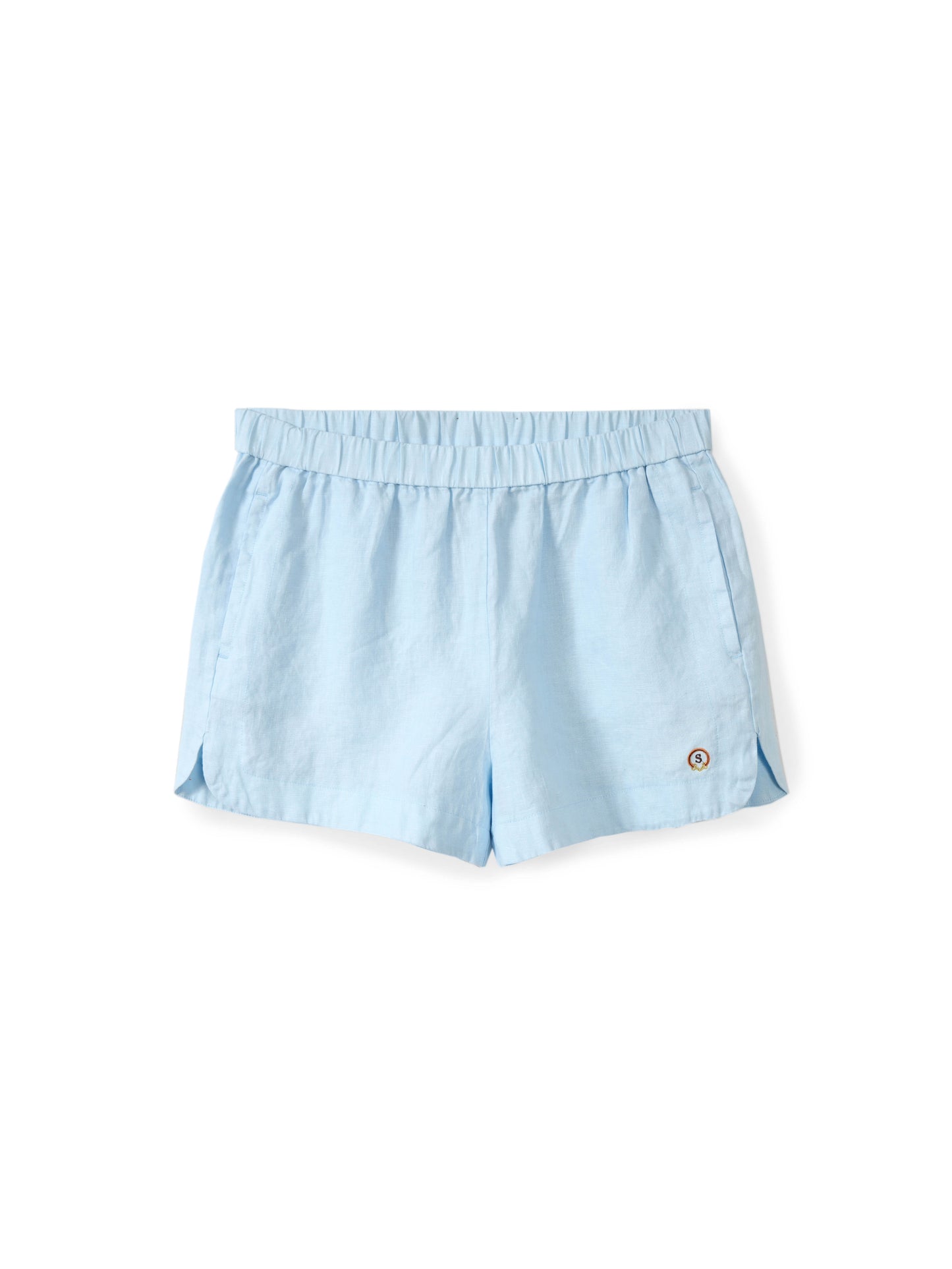 Rubber Linen shorts
