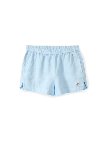 Rubber Linen shorts