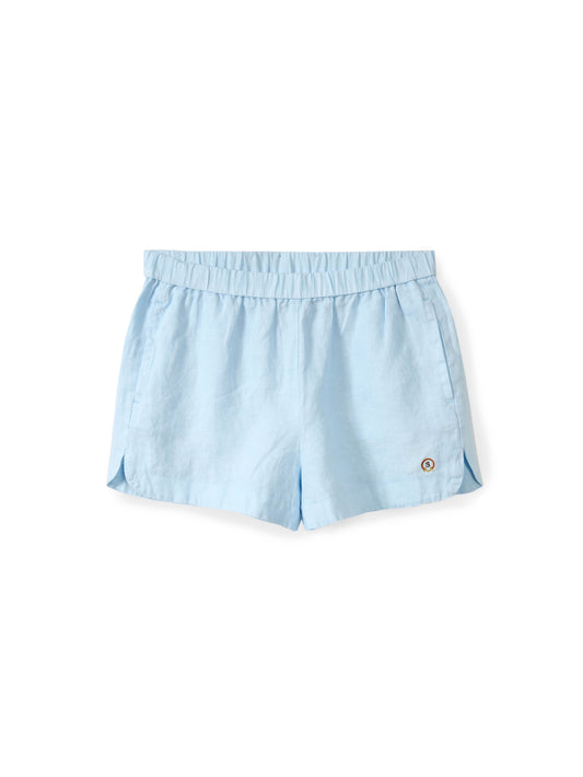 Rubber Linen shorts