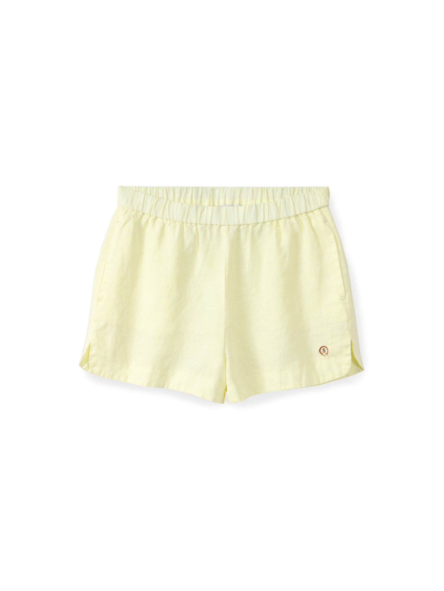 Rubber Linen shorts