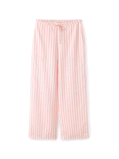 מכנס פסים רגל רחבה