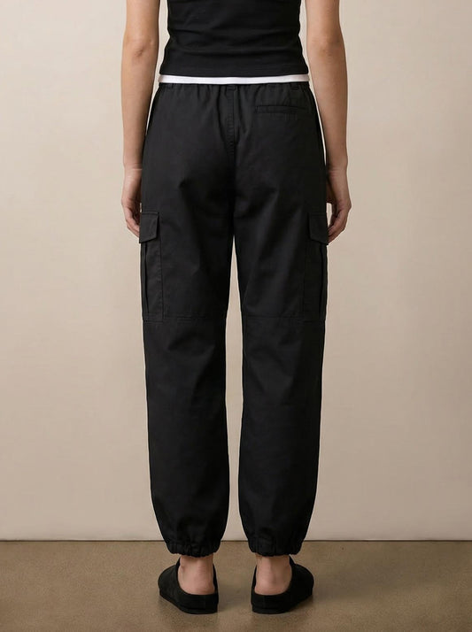 מכנסי קרגו מותן גומי