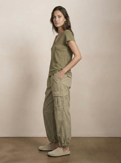 מכנסי קרגו מותן גומי