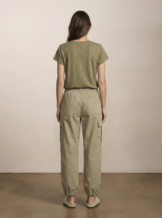 מכנסי קרגו מותן גומי