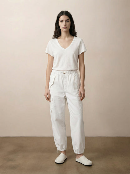 מכנסי קרגו מותן גומי