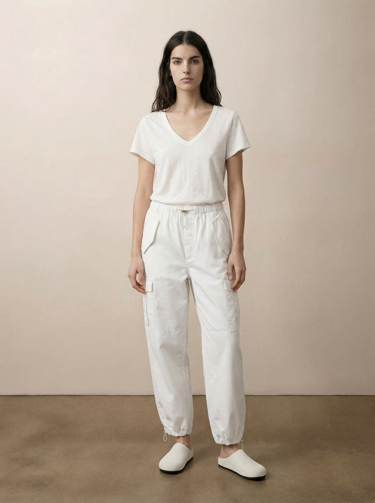 מכנסי קרגו מותן גומי