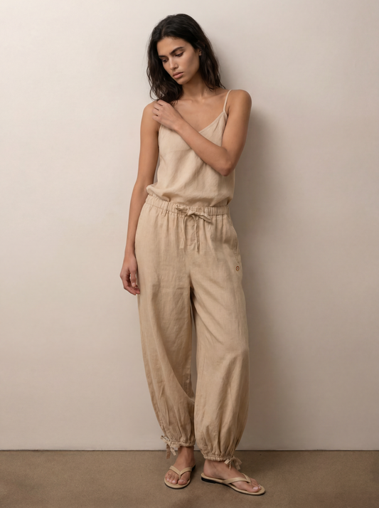 Aladdin linen pants