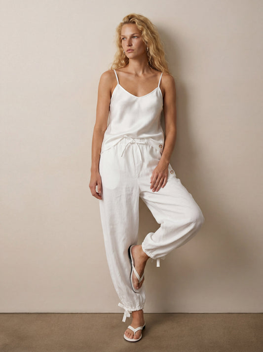 Aladdin linen pants