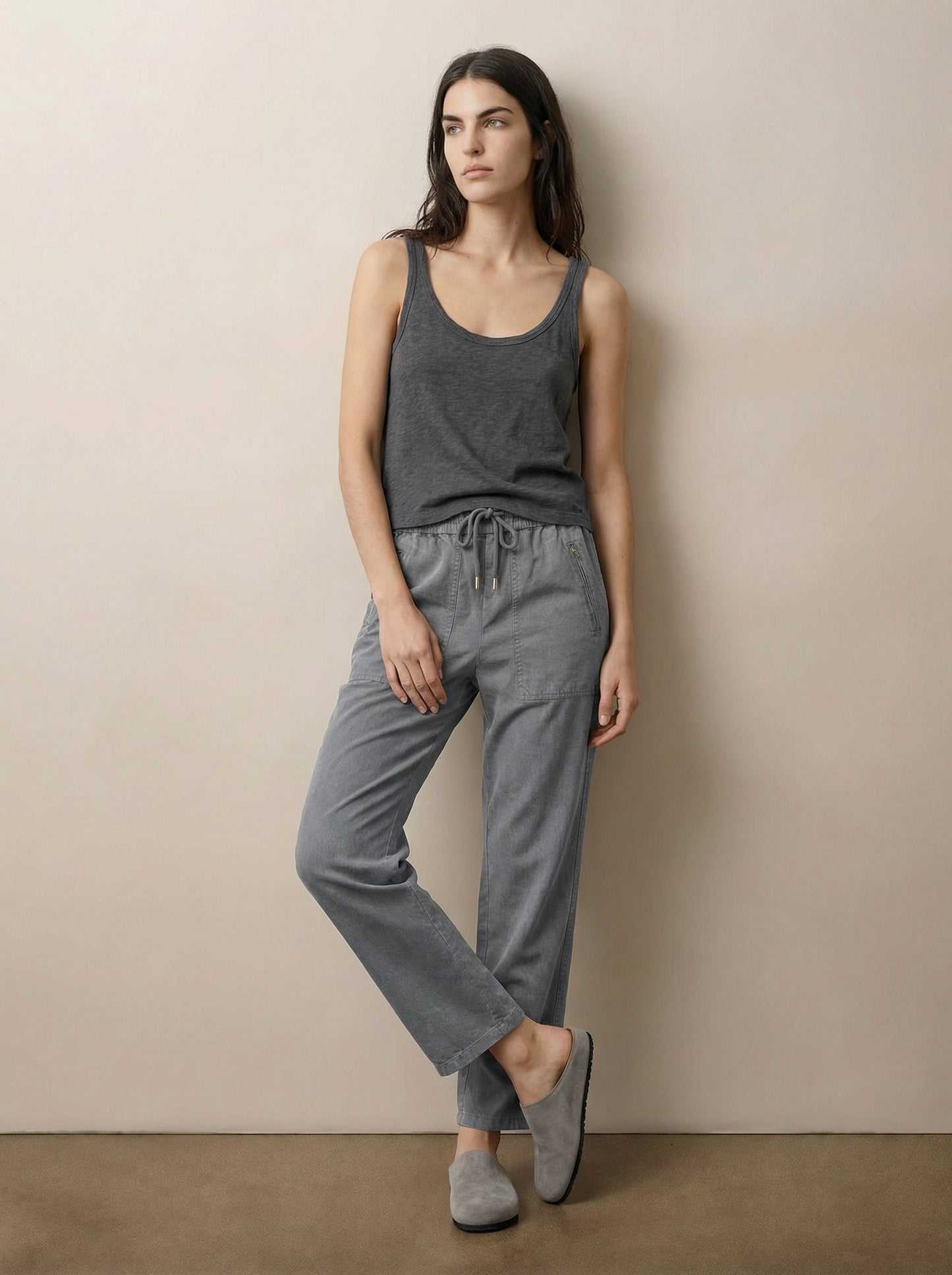 מכנס יוטיליטי שרוך במותן