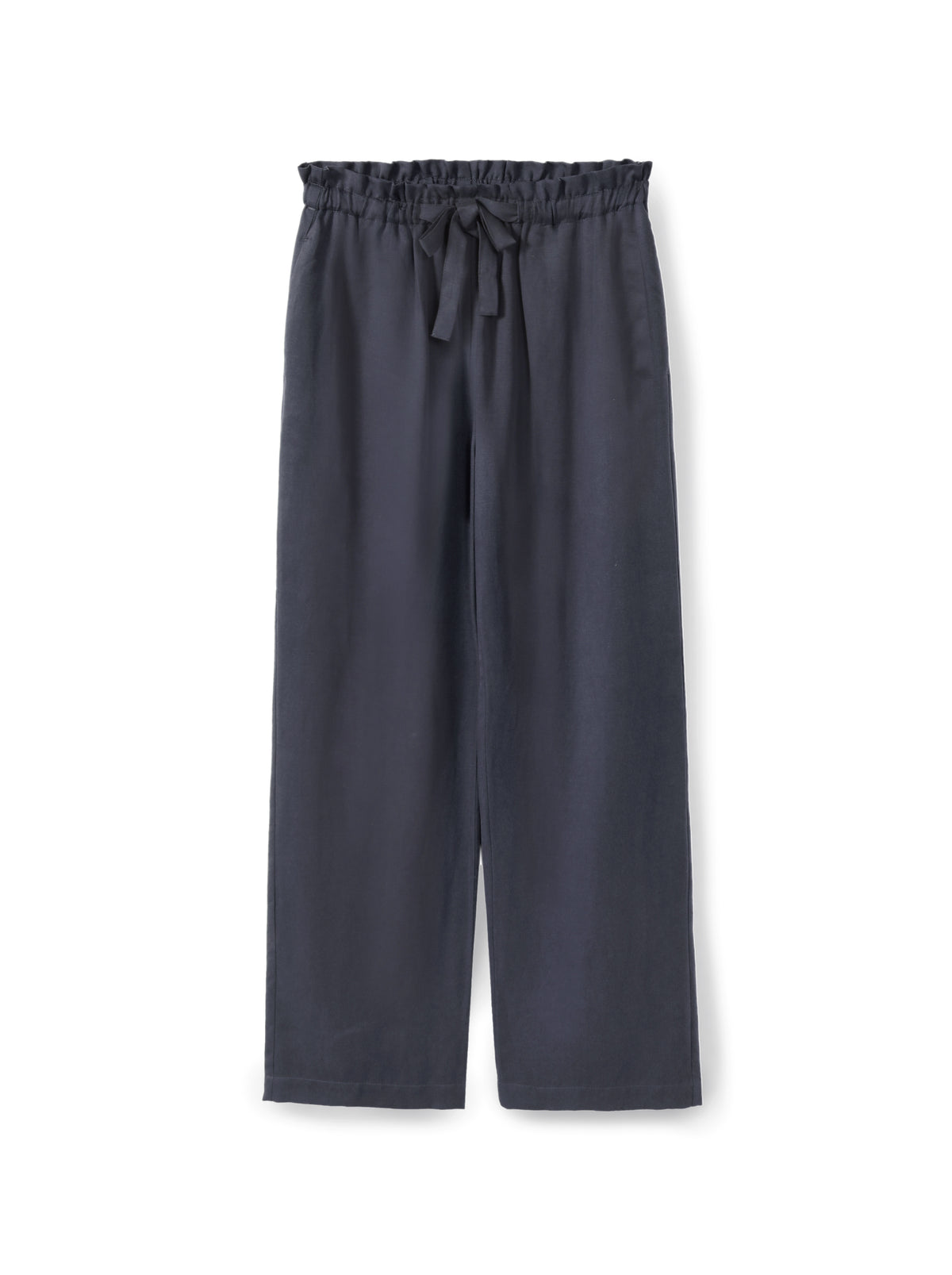 Tencel trousers with an elastic waistband