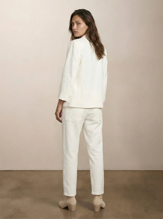 מכנס בארל עם חגורת שרוך