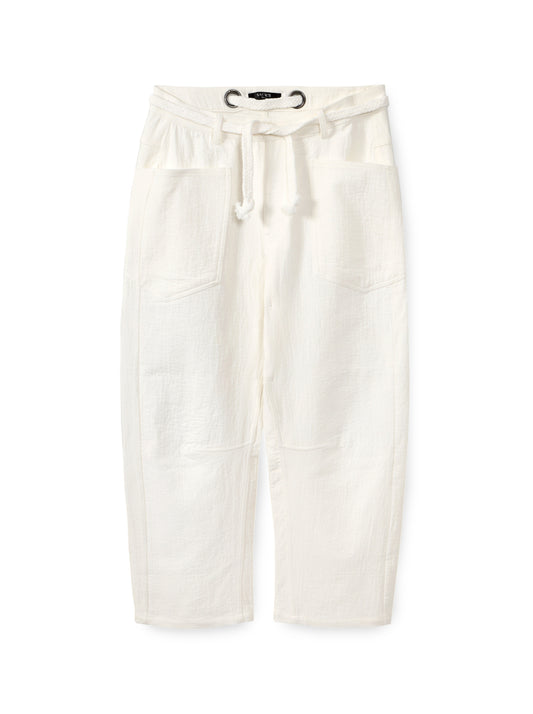 מכנס בארל עם חגורת שרוך