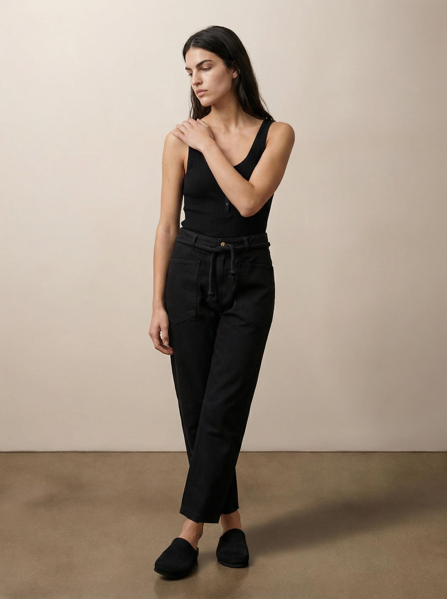 מכנסיים שרוך גזרת ברל