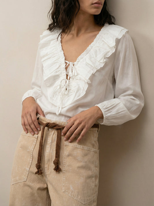 מכנסיים שרוך גזרת ברל