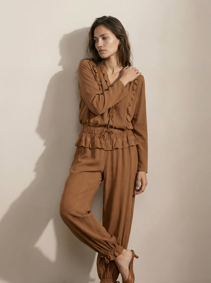 מכנס ג'ורגט אלדין