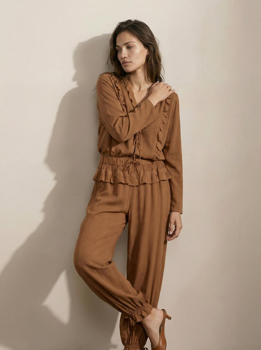 מכנס ג'ורגט אלדין