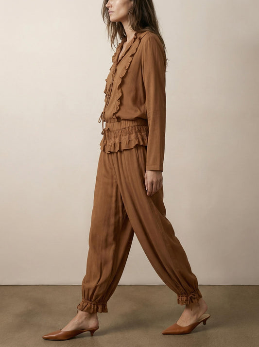 מכנס ג'ורגט אלדין