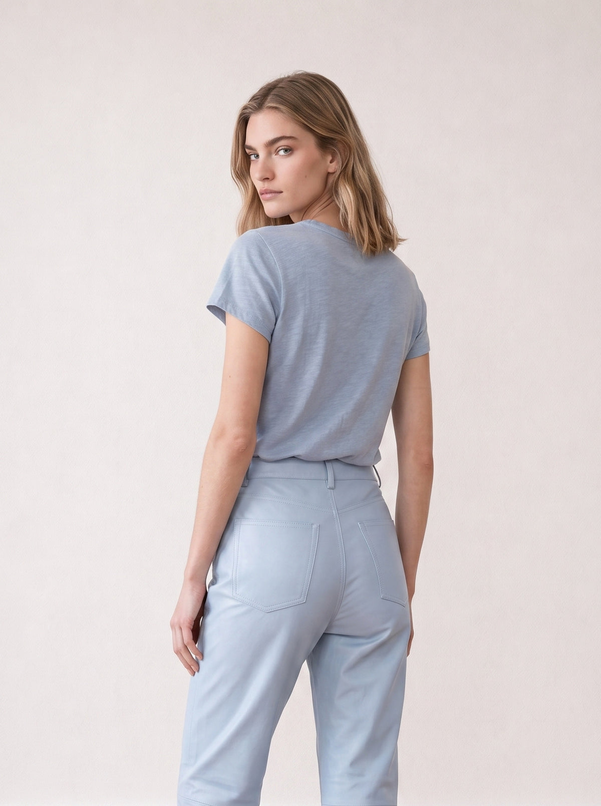 Barel leather trousers
