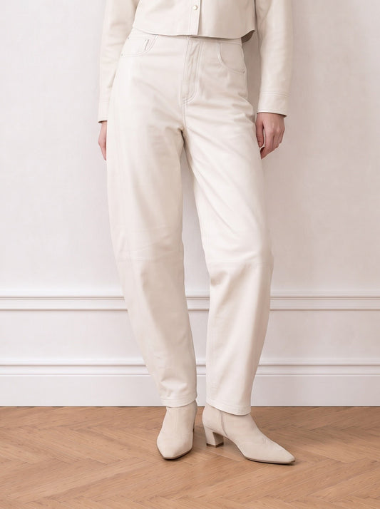 Barel leather trousers