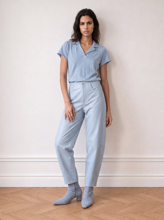 Barel leather trousers