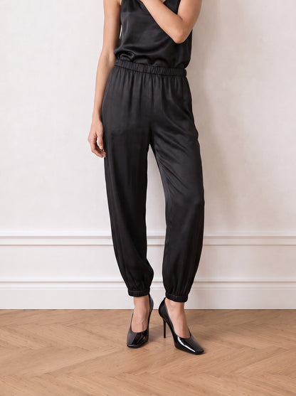 Cupro Balloon Trousers