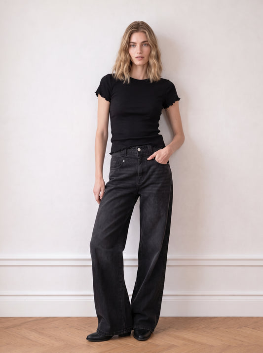 Non-denim trousers