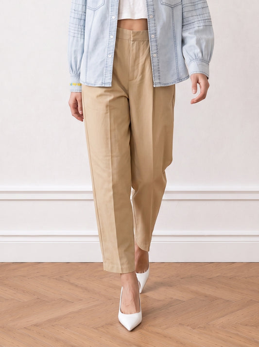 Nylon chino pants